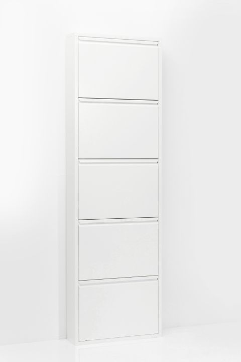 KARE Schuhkipper Caruso 5-er weiß 9288