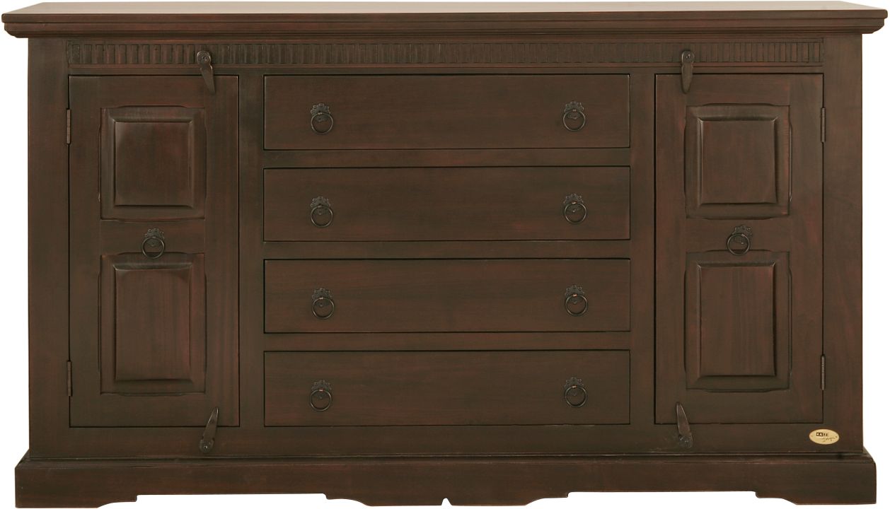 KARE Cabana Kommode 2-trg., 4 SK 3822