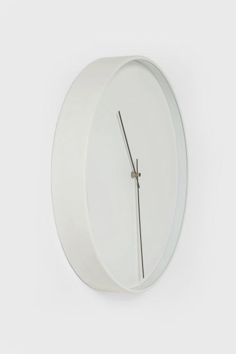 KARE Wanduhr Timeless White Ø40cm 31824