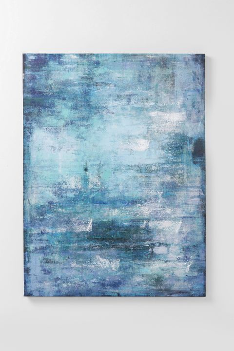 KARE Bild Touched Abstract Blau 30459