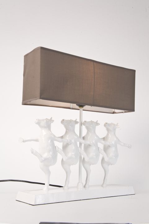 KARE Tischleuchte Dancing Cows 30968