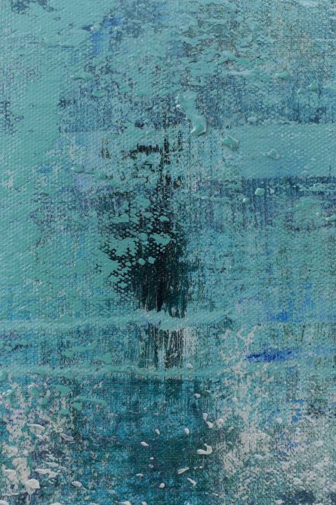 KARE Bild Touched Abstract Blau 30459
