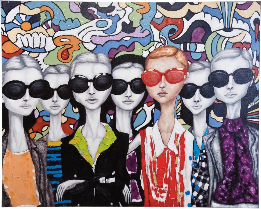 KARE Ölbild Sunglasses 120x150cm 33297