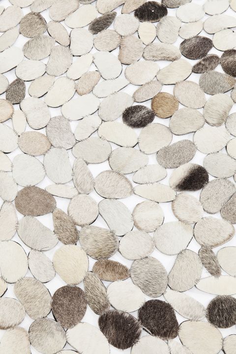 KARE Teppich Circle Grau 170x240cm 31123