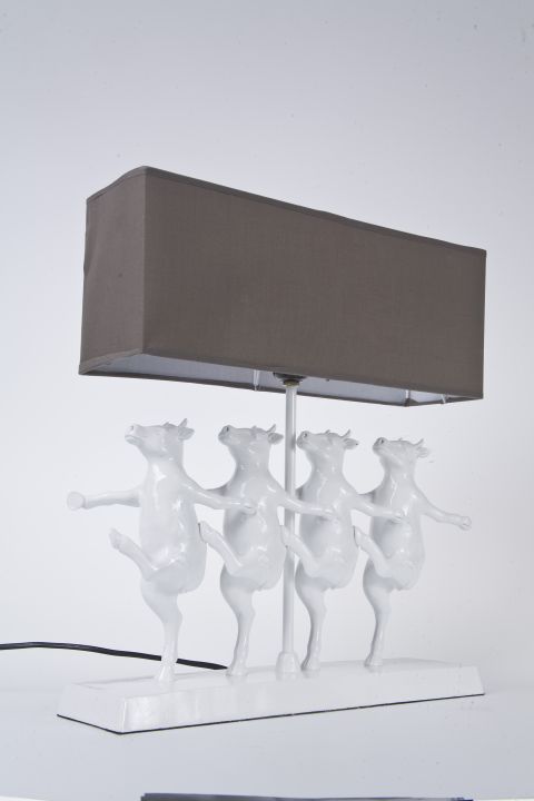 KARE Tischleuchte Dancing Cows 30968