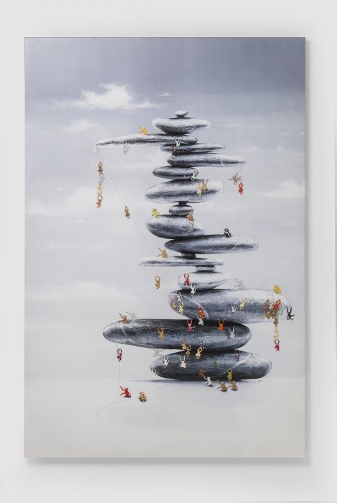 KARE Bild Touch Monkey Rebellion 30002