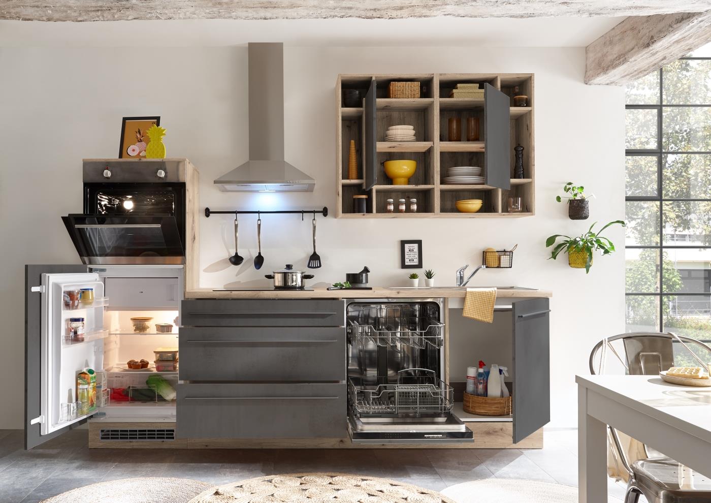 Küchenblock Linus Betonoptik