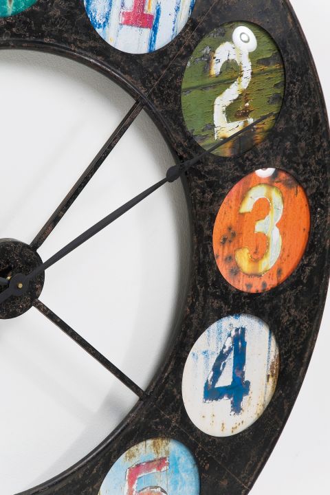 KARE Wanduhr Vintage Colore Ø70cm 32692