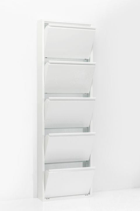 KARE Schuhkipper Caruso 5-er weiß 9288