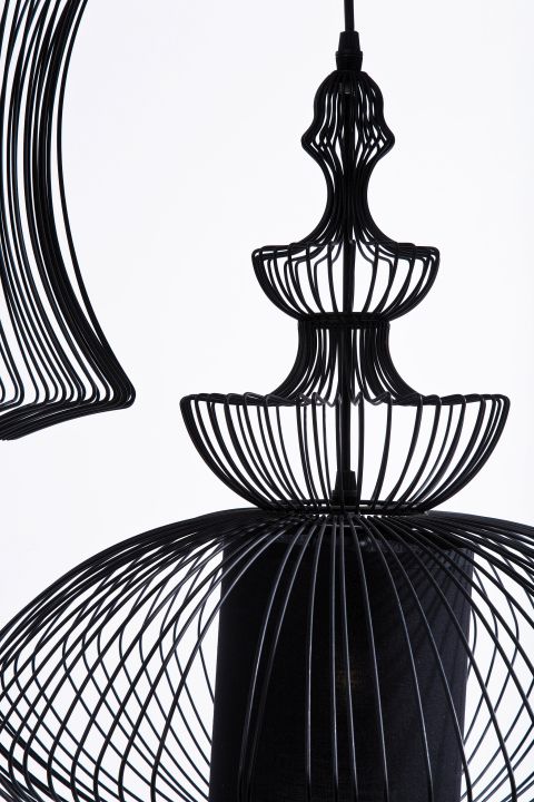 KARE Hängeleuchte Swing Iron Tre 31658