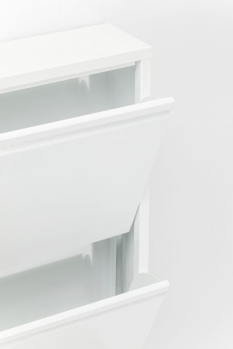 KARE Schuhkipper Caruso 3-er weiß 9287