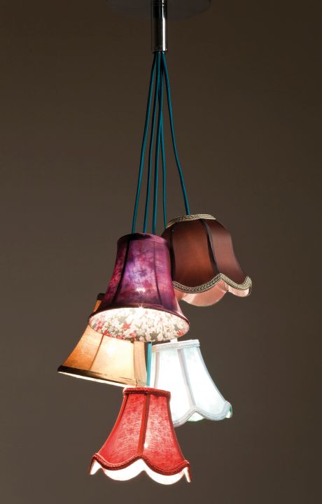 KARE Hängeleuchte Saloon Flowers 5 30001